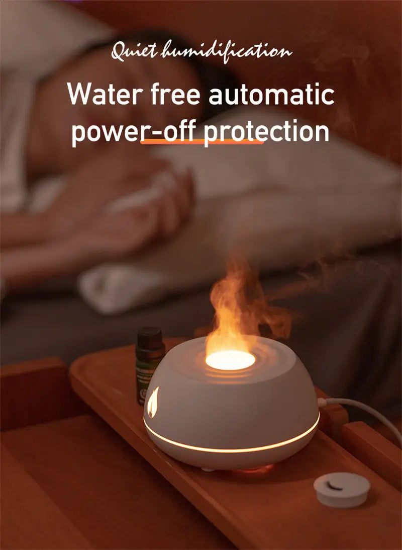 Flame Humidifier Diffuser