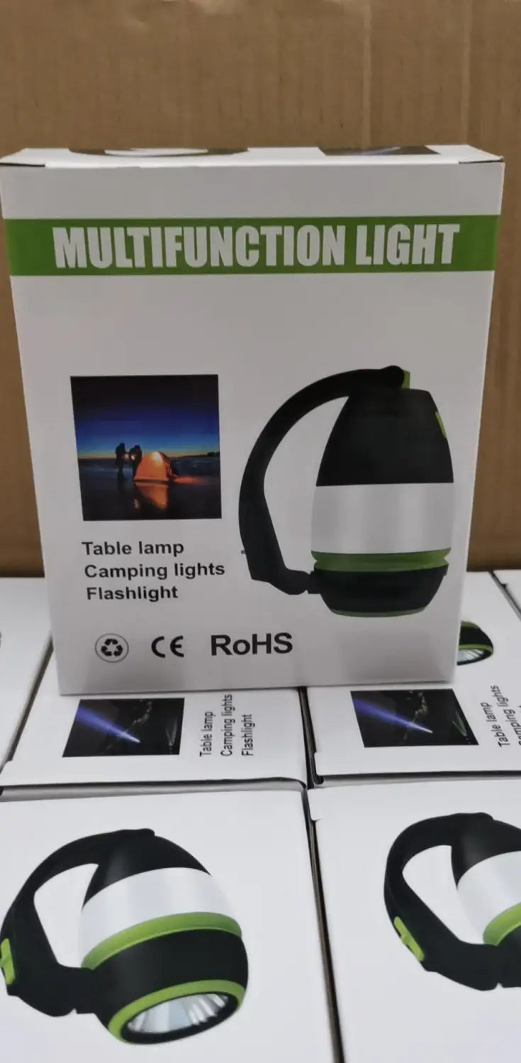 Multifunctional 3-in-1 LED Table Lamp - Perfect for Tent, Car, and Emergency