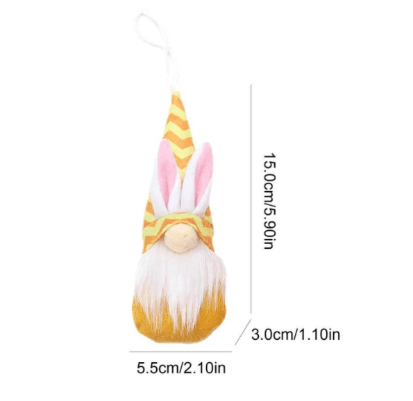 Easter Decorative Doll with Beard and Ears