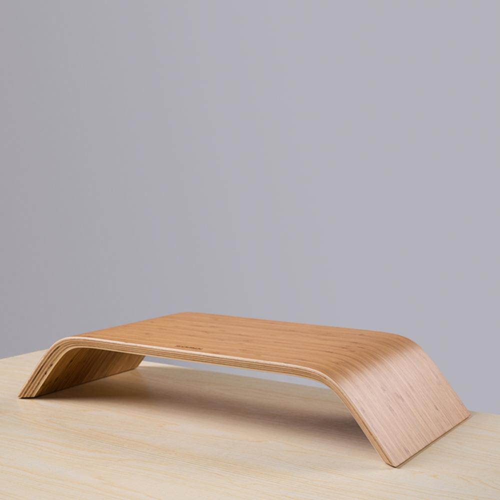 Wooden Laptop Stand, Stability Bracket for Desk