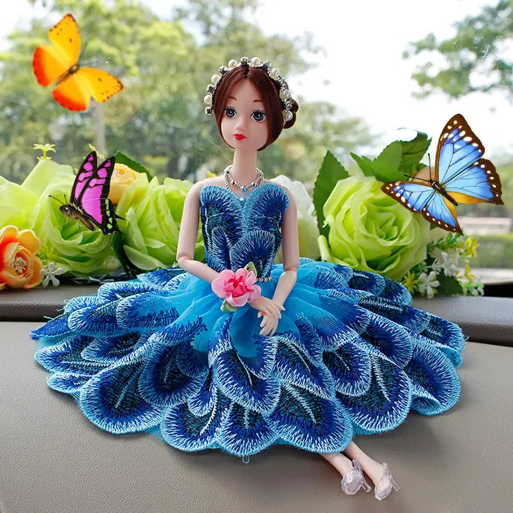 Wedding Dress Princess Suit Car Doll Clothing