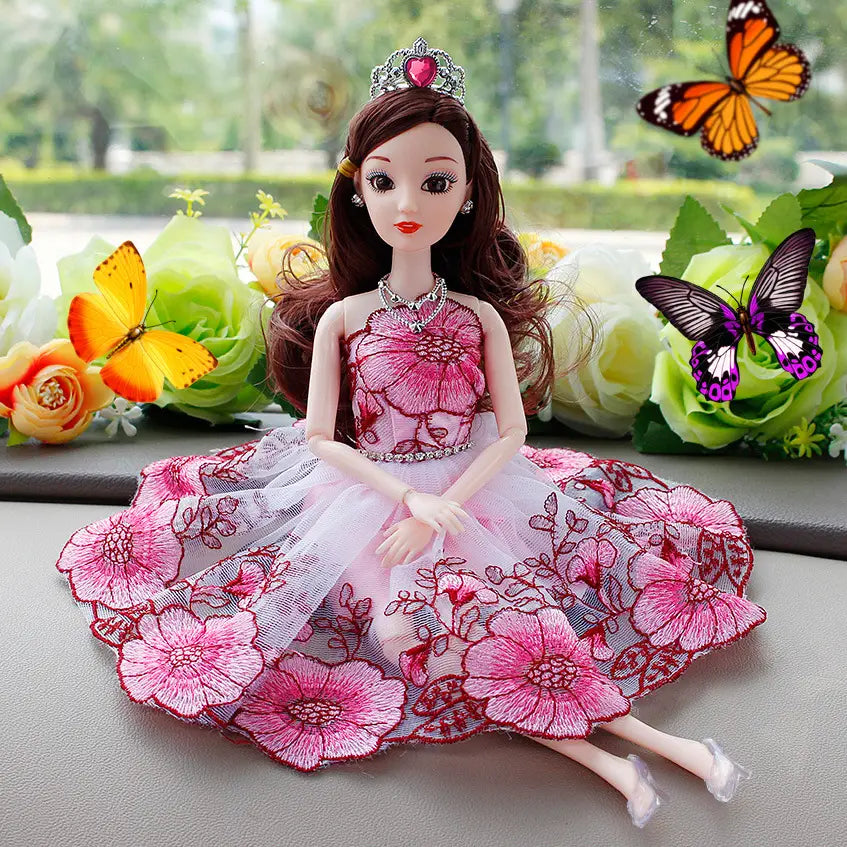 Wedding Dress Princess Suit Car Doll Clothing