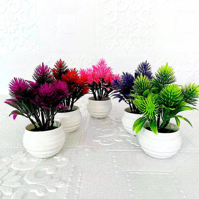 Simulated Plant Potting Ornaments