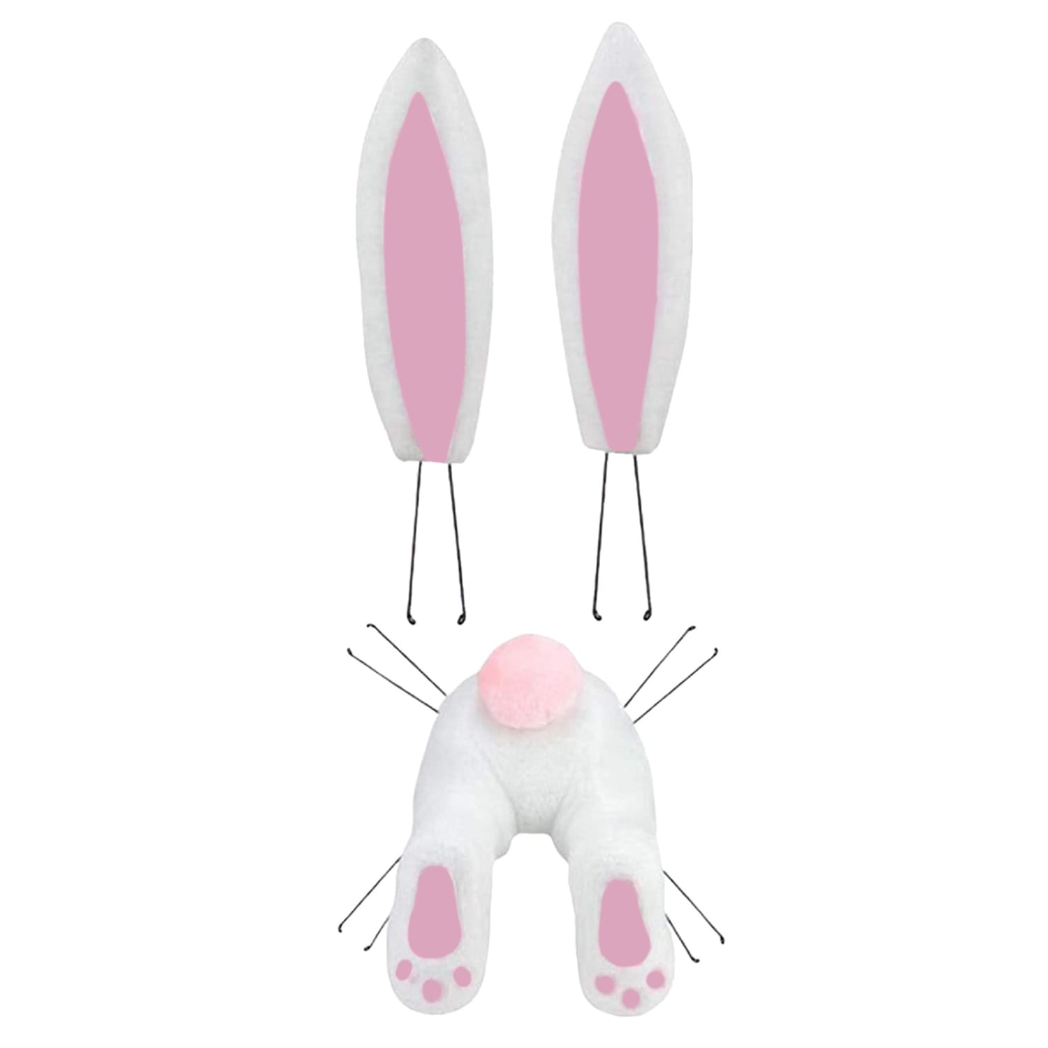 Easter Bunny Faceless Doll Costume