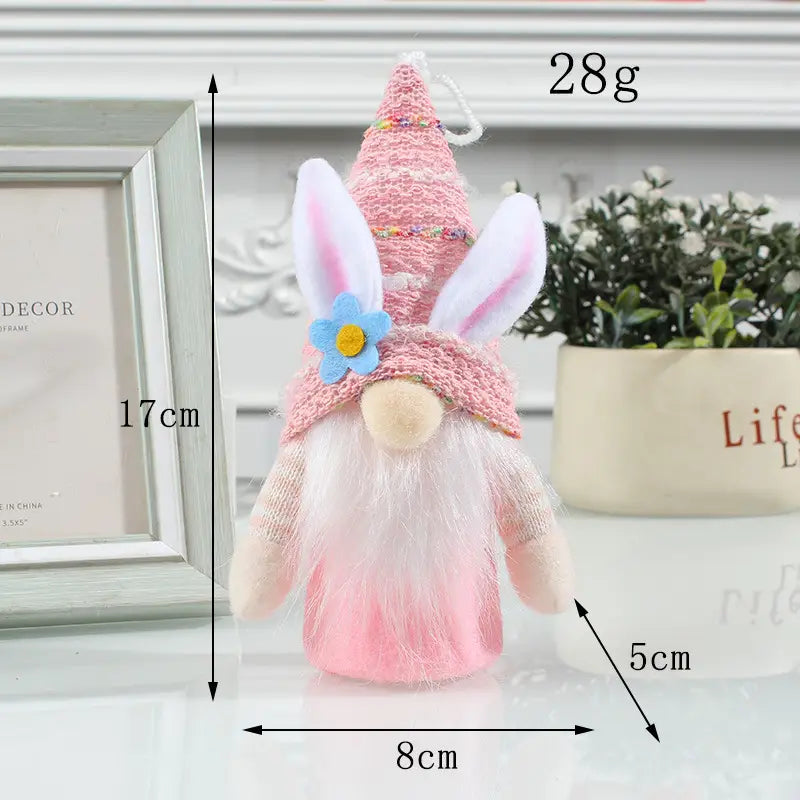 Faceless Gnome Toy Easter Holiday Table Decoration
