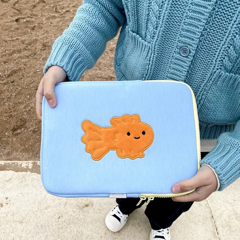 Cute Goldfish Tablet Sleeve