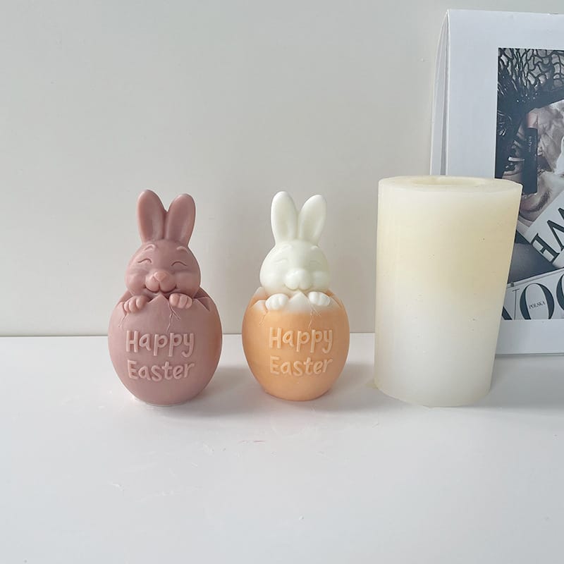 Easter Rabbit Candle Mold