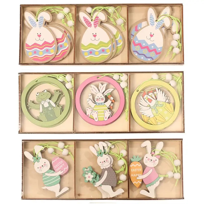 Easter Bunny Egg Pendant