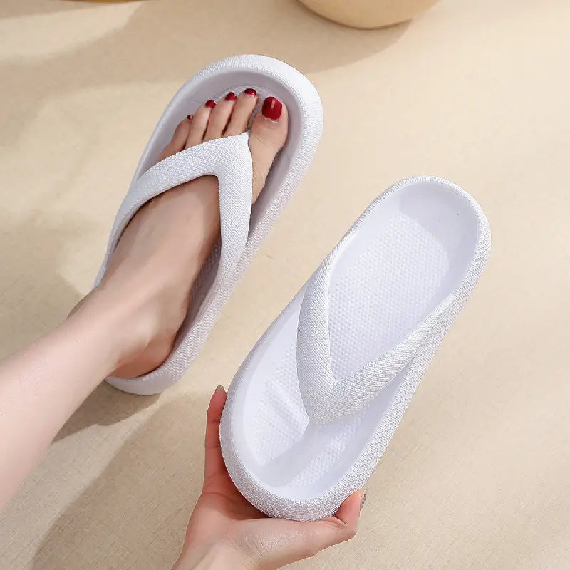 Summer Non-Slip Flip Flops for Women - Eva Sole Bathroom Slippers