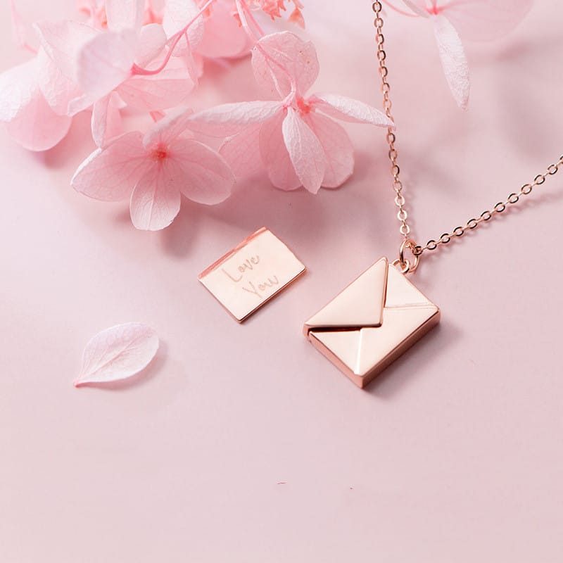 Lover Letter Envelop Necklace