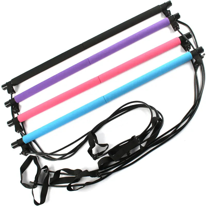 Fitness Yoga Pilates Bar & Resistance Bands