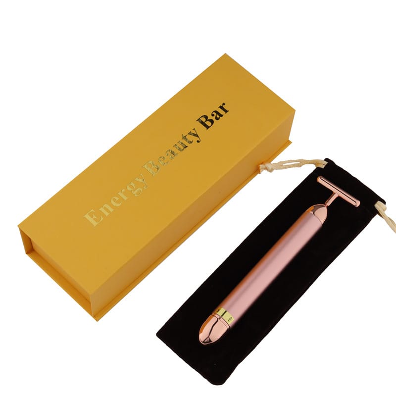 T-Type Gold Electric Beauty Stick Facial Massager