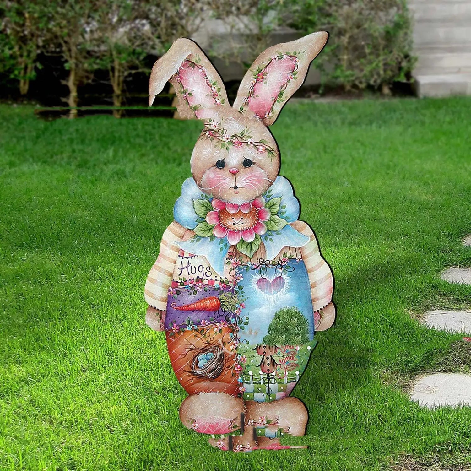 Easter Bunny House Decoration