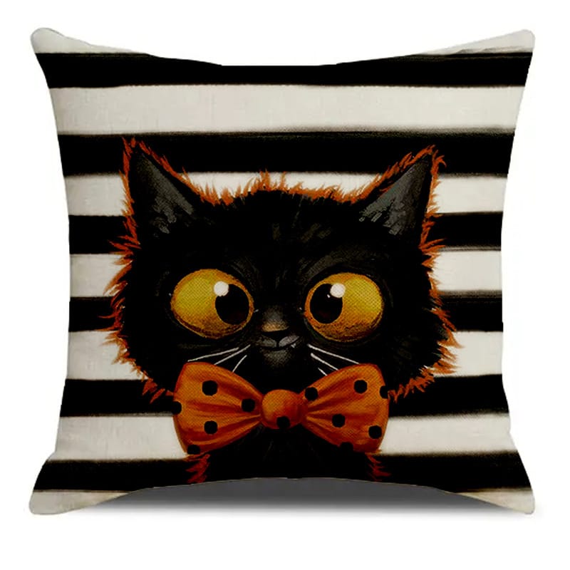 Halloween Printed Sofa Pillow Cover