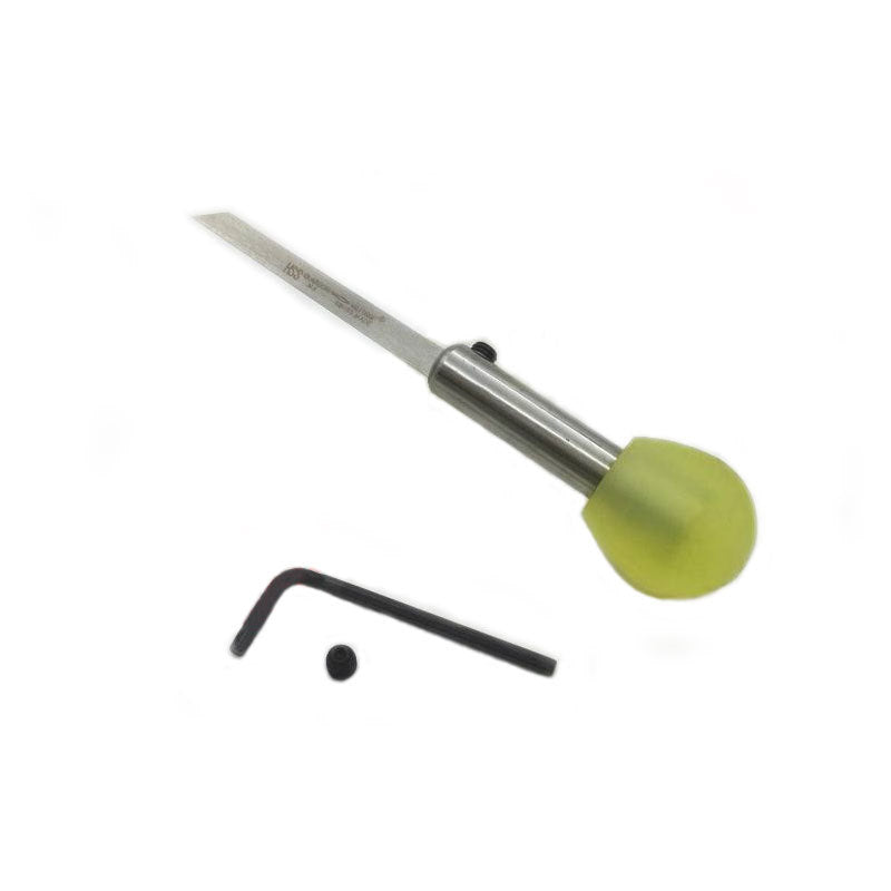 Shovel blade micro-inlaid telescopic handle