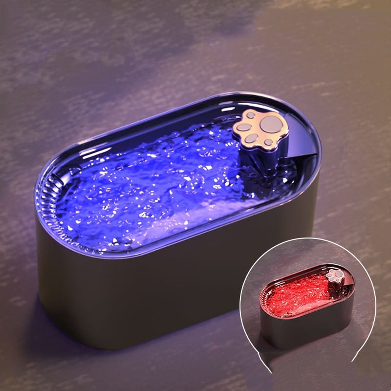 Pet Water Fountain with LED Light