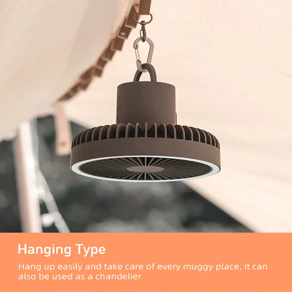 Outdoor Camping USB Rechargeable Fan