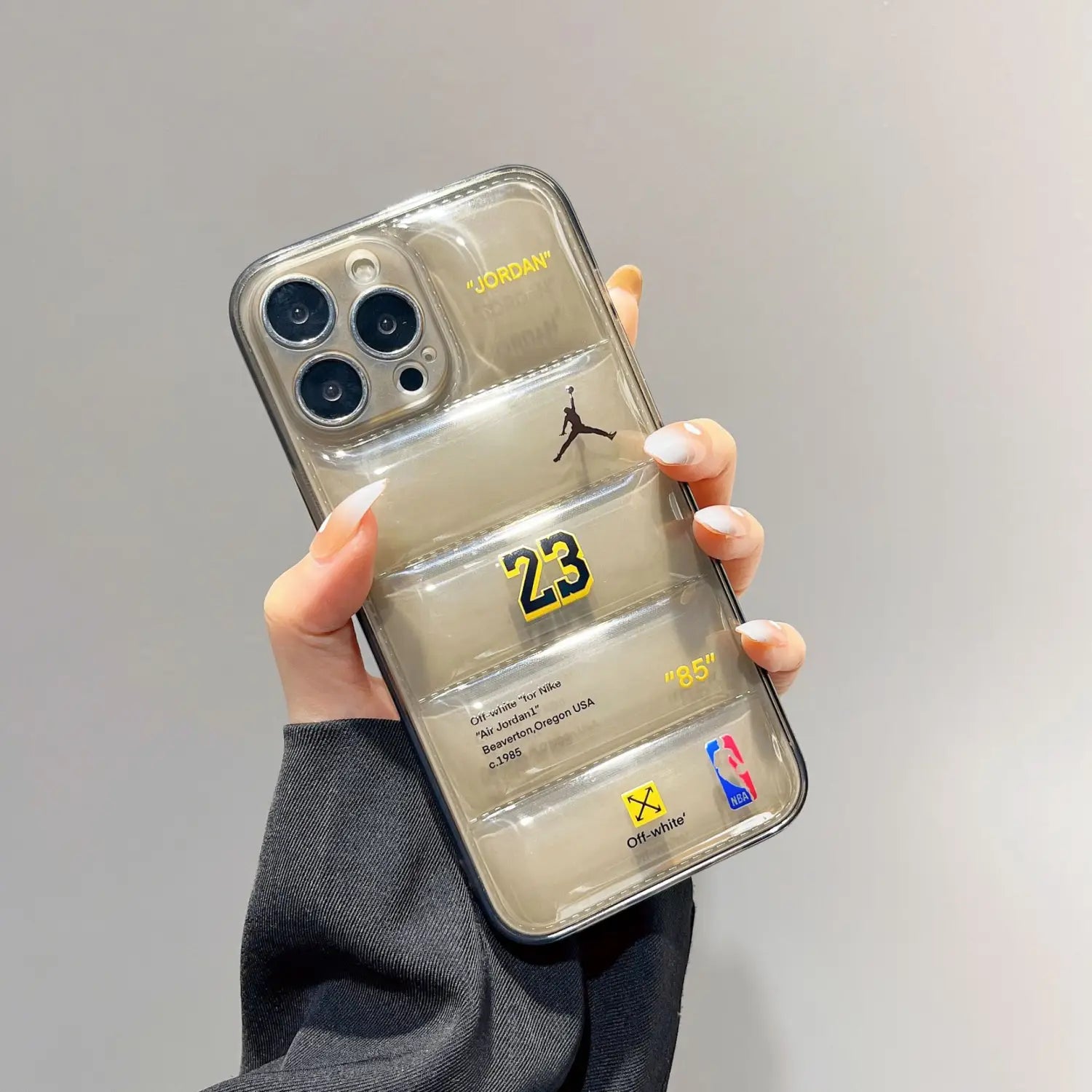 Transparent Drop-Resistant Phone Case