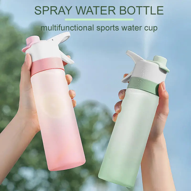 Large Capacity Spray Water Bottle for Girls