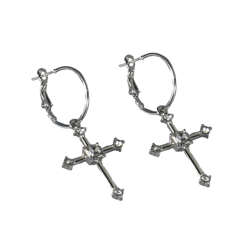 Fashion Cross Retro Jewelry Earrings