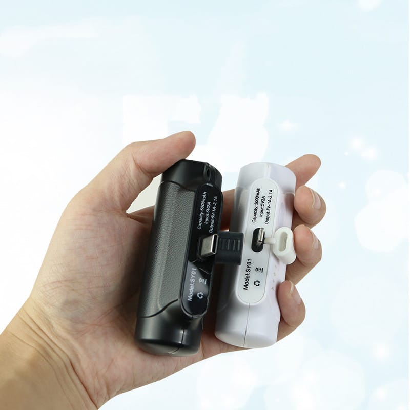 Emergency Rechargeable Battery with Mini Direct Plug-in and Fast Charging