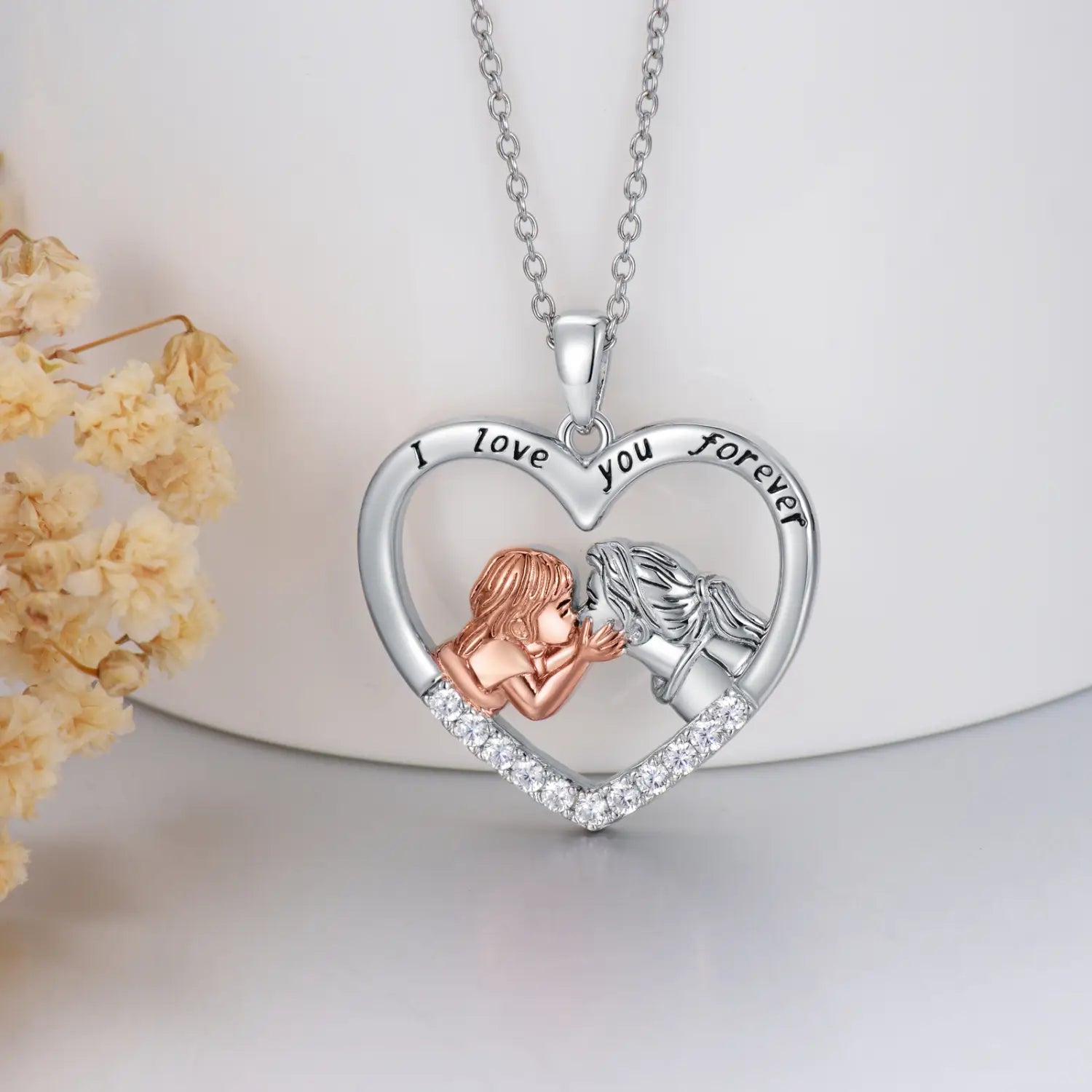 Mother Daughter Necklace