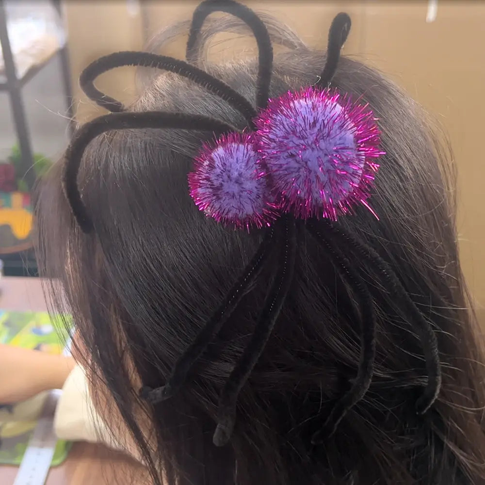 Spider Barrettes Halloween Party Decor