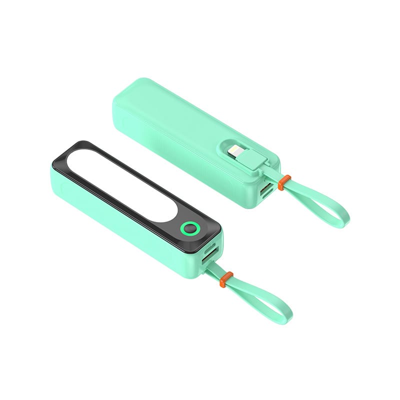 Mini Portable Power Bank with 10000mAh and Fast Charging