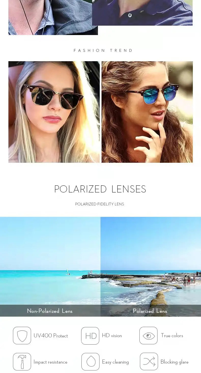 Retro Polarized Men?€?s Sunglasses