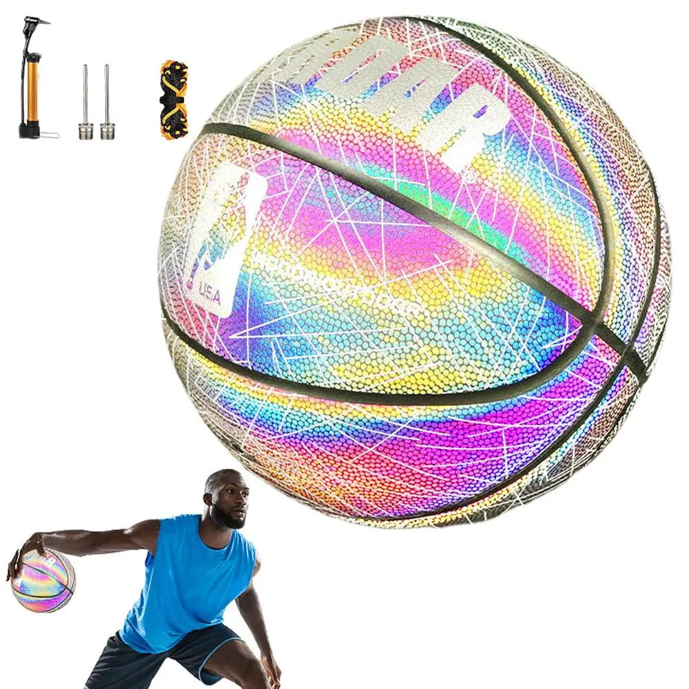 Reflective Luminous Basketball
