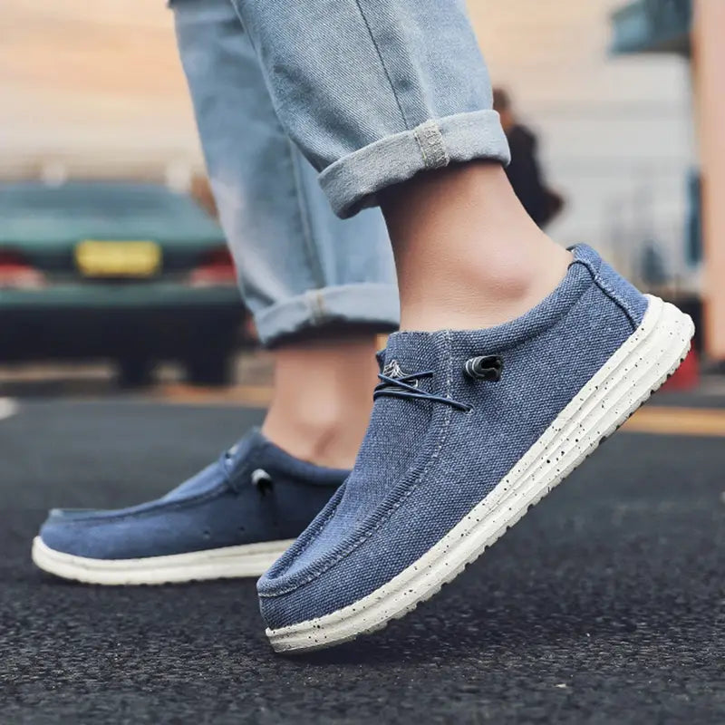 Fashionable Men?€?s Loafers - Canvas Shoes