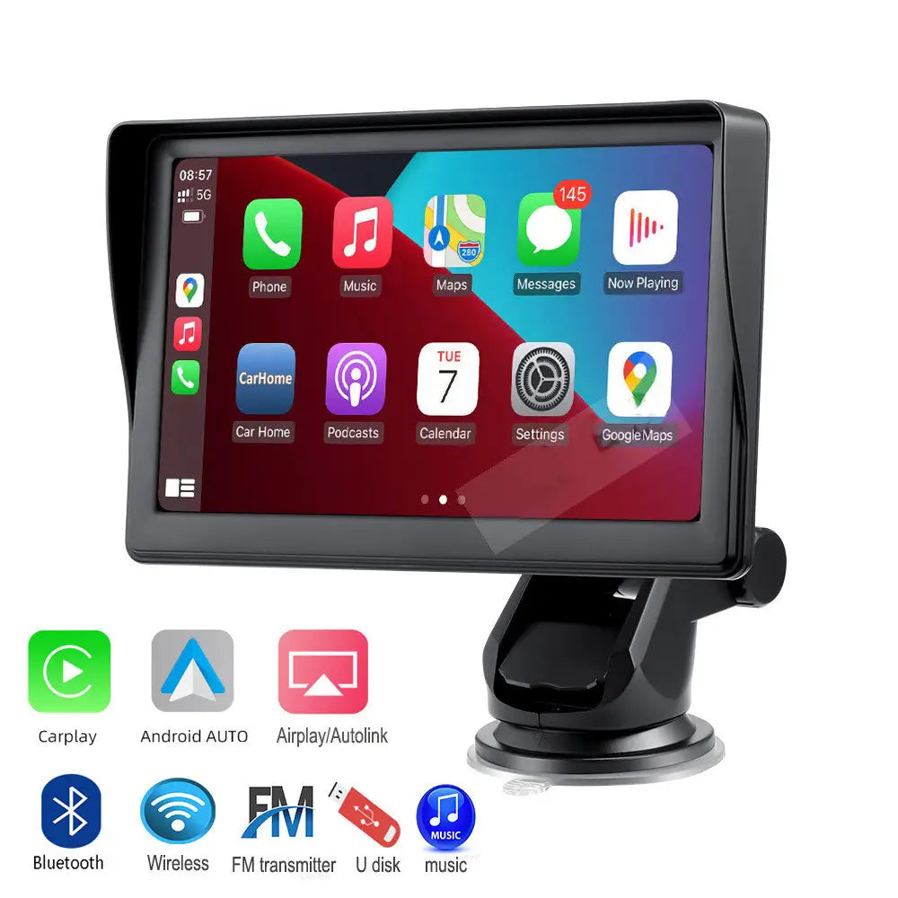 7 IPS Car Smart Screen with Wireless Carplay