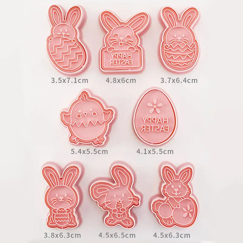 Easter Bunny Egg Cookie Mold