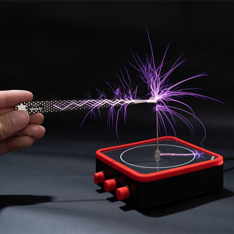 Music Tesla Coil Lightning - with Mobile Phone Bluetooth Connection