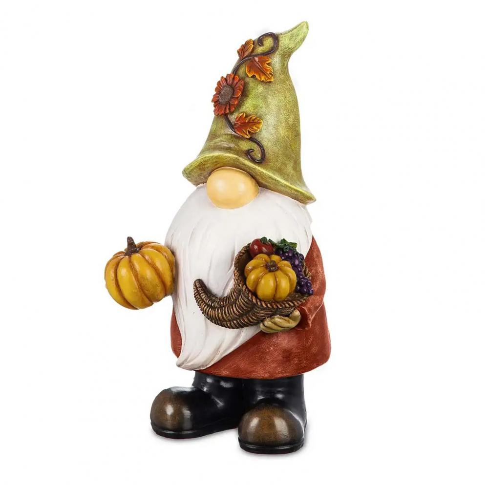 Creative Pumpkin Dwarf Sculpture