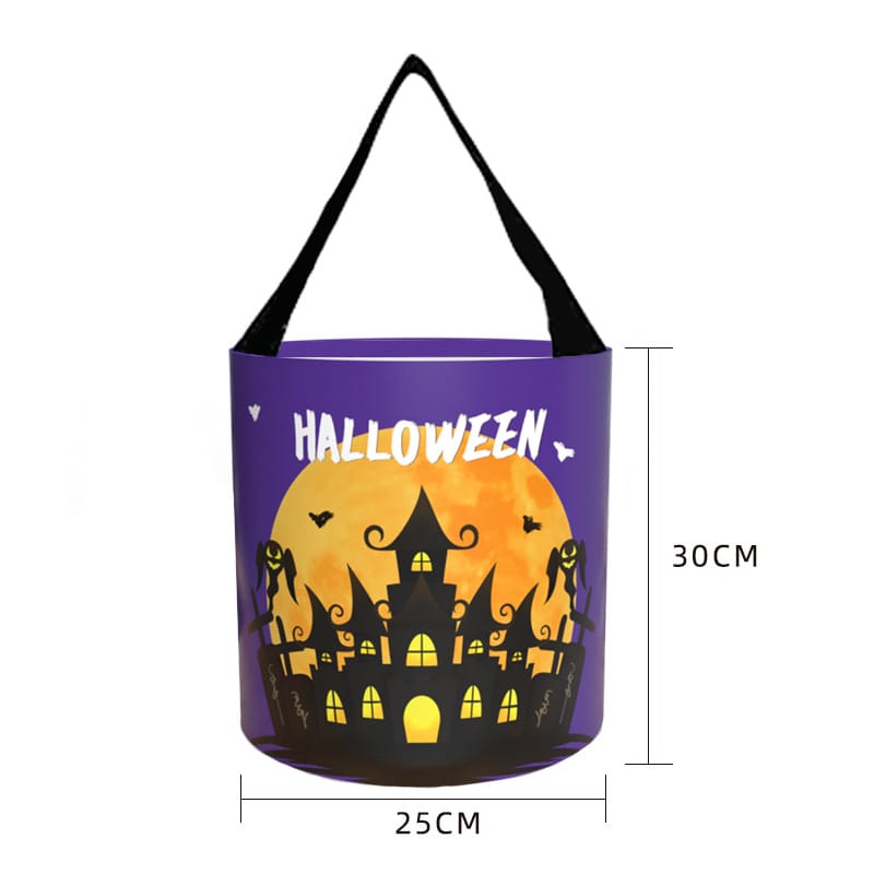 Glowing LED Halloween Candy Bag