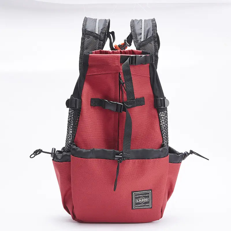 Breathable and Ventilated Pet Backpack for Outdoor Adventures