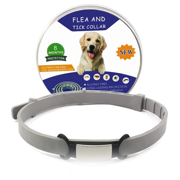 Silicone Flea Repellent Pet Collar - Simple Design