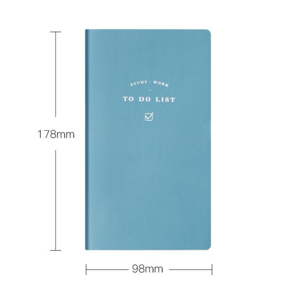 Portable Creative Todolist Notebook with Simple Style