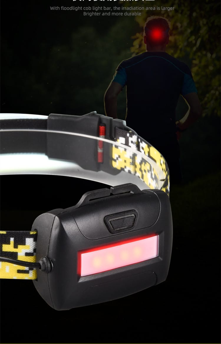 Portable Waterproof COB Headlight