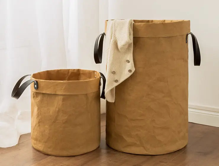 Foldable Wastebasket for Bedroom and Bathroom
