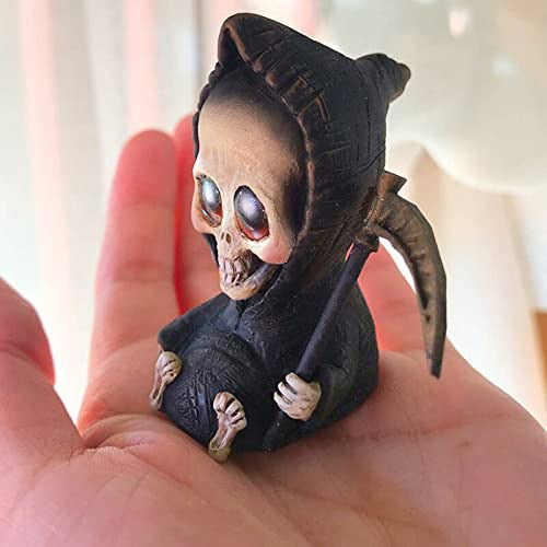 Baby Grim Reaper Ornament Gothic Death Statues Resin Art Craft Decoration Horror