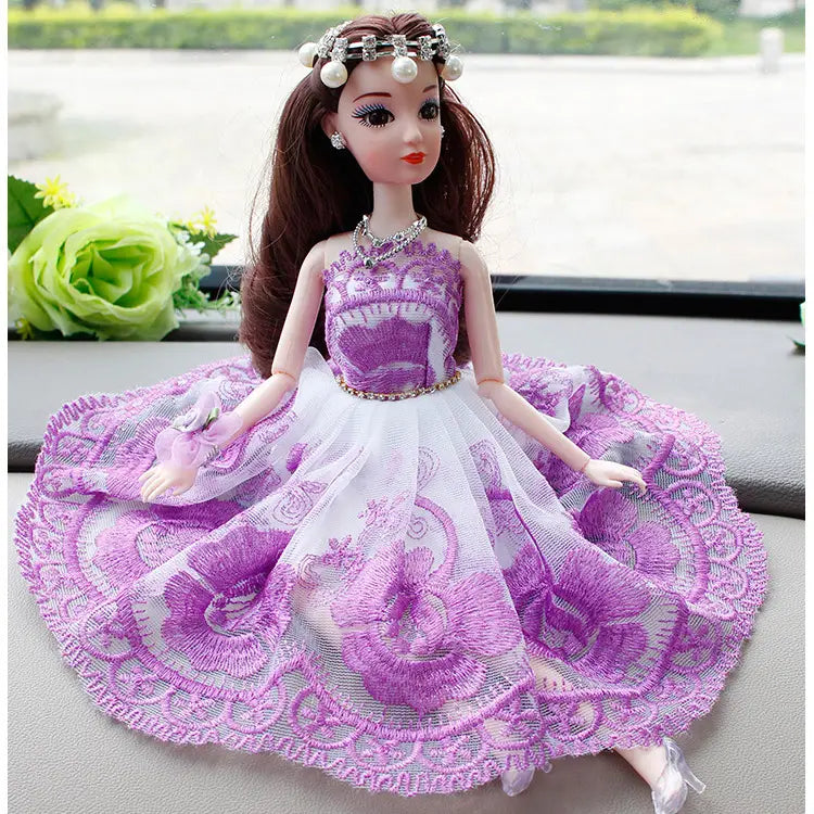 Wedding Dress Princess Suit Car Doll Clothing