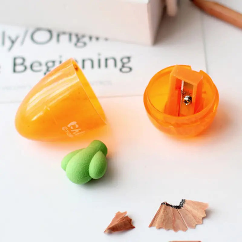 Cute Carrot Pencil Sharpener for Students