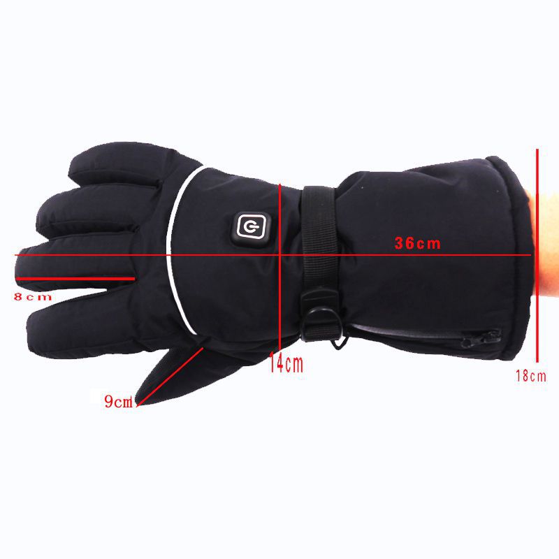 Electric Heating Gloves with Temperature Regulator