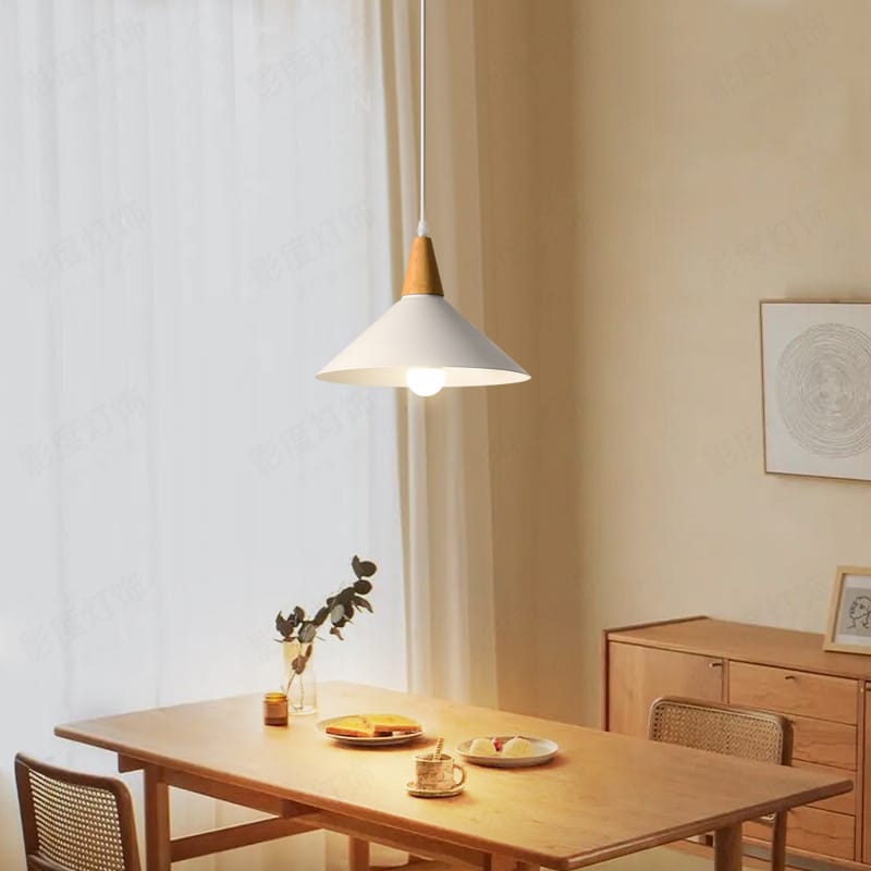 Japanese-Style Chandelier, Minimalist Tea Room Lighting