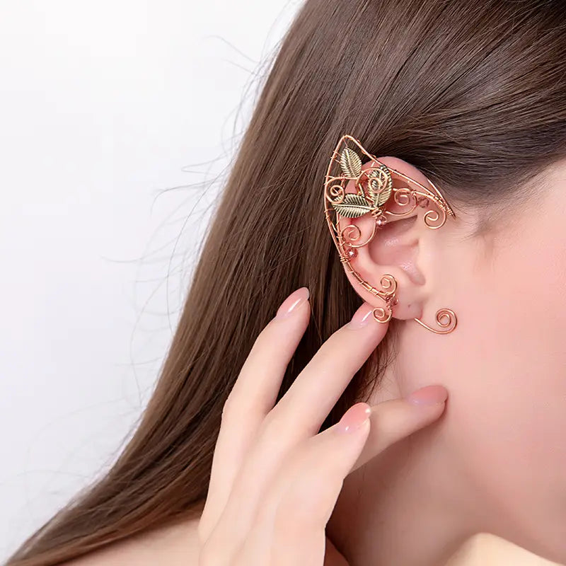 Handmade Elf Ear Clips for Non-Pierced Ears