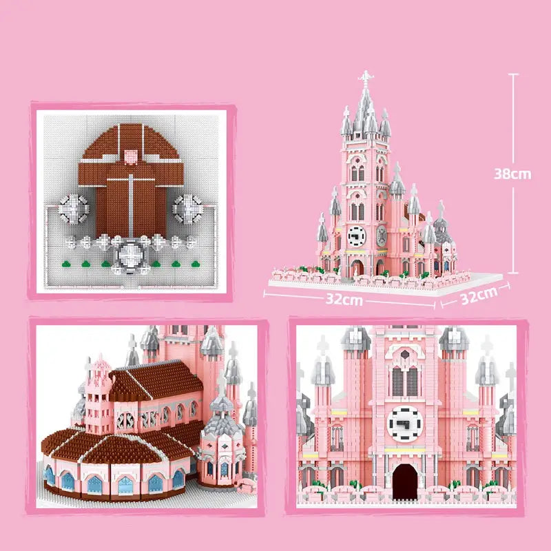 Church Building Blocks Set