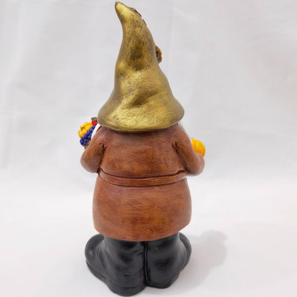 Creative Pumpkin Dwarf Sculpture