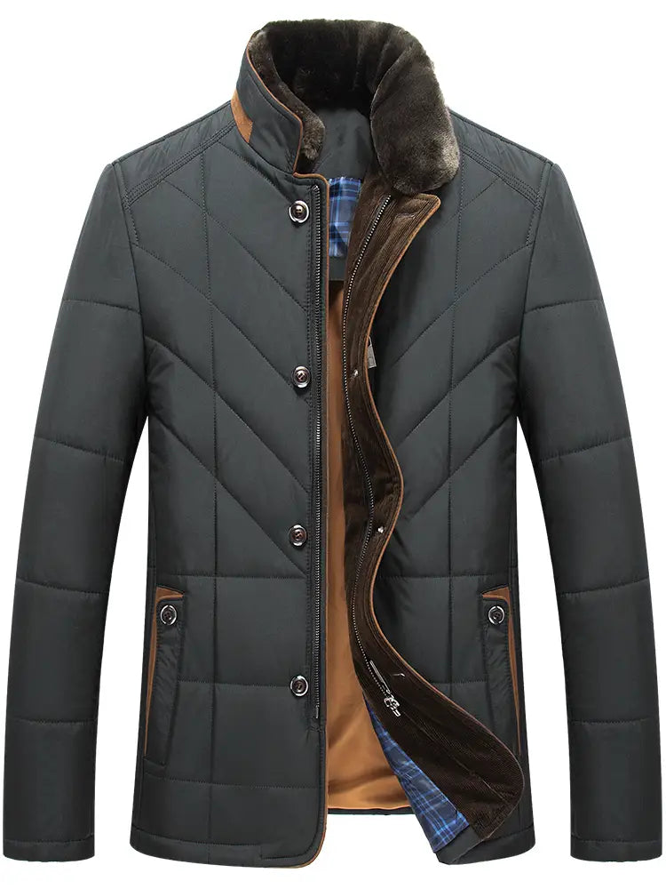 Warm Comfort Padded Jacket for Middle-aged and Elderly Men